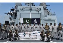 پاکستان نیوی نے بحیرہ عرب میں تقریباً 1 ارب ڈالر کی منشیات پکڑ لی، امریکی سینٹ کام کا خراج تحسین pakalerts