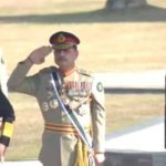 جی ایچ کیو میں چیف آف ڈیفنس فورسز کے اعزاز میں گارڈ آف آنر کی تقریب pakalerts.pk